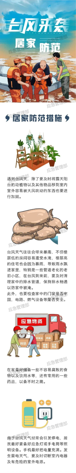 台风来袭，这些居家防范措施要掌握！