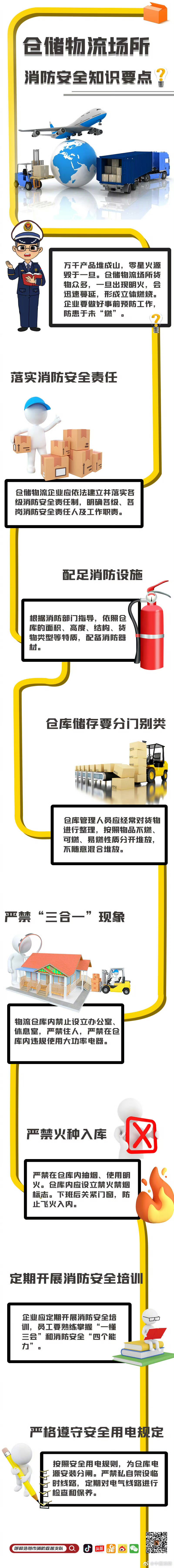 仓储物流场所消防安全提示