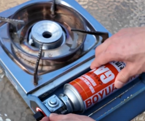 踏春带着的卡式炉如何安全使用？